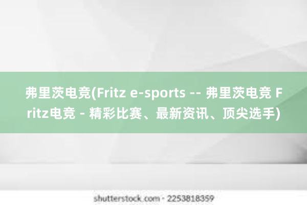 弗里茨电竞(Fritz e-sports -- 弗里茨电竞 Fritz电竞 - 精彩比赛、最新资讯、顶尖选手)