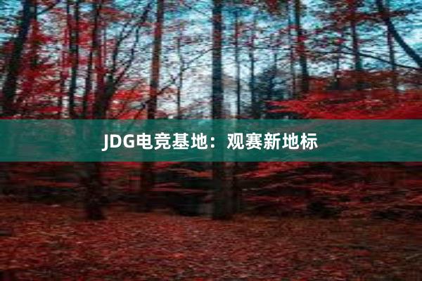 JDG电竞基地：观赛新地标