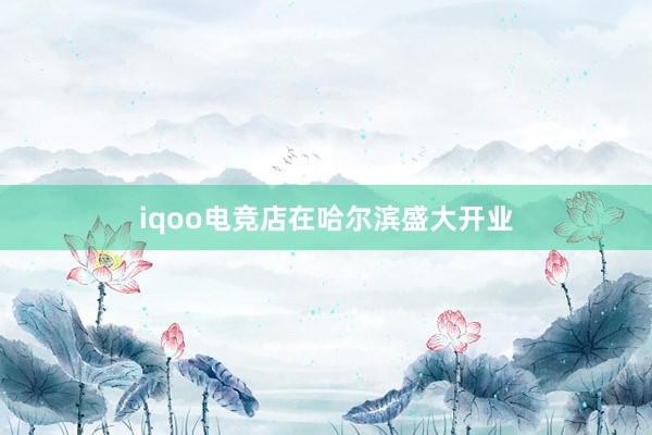 iqoo电竞店在哈尔滨盛大开业