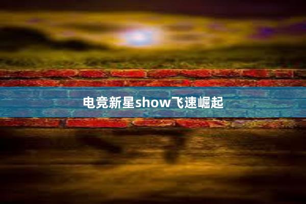 电竞新星show飞速崛起